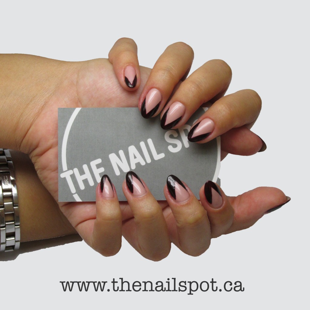 Fall Nail Trends 2014, embellished french manicure